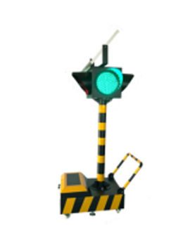 泾川太阳能移动信号灯